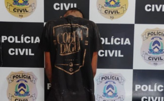 Em Taquaralto, homem é preso em flagrante por pichação e apologia ao crime 
