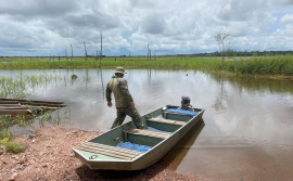 Naturatins intensifica Operação Piracema e apreende mais de 2 mil metros de redes de pesca no Tocantins