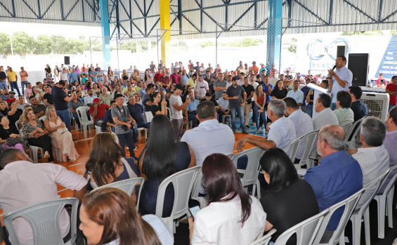 Em Cariri do Tocantins, governador Wanderlei Barbosa entrega reforma do Ginásio Poliesportivo que recebeu R$ 1,8 milhão do Governo do Tocantins