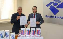 Governo do Tocantins recebe doação de equipamentos da Receita Federal para o Sistema de Proteção dos Direitos da Criança e do Adolescente