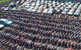 Detran realiza primeiro leilão do ano com mais de 500 veículos, em Guaraí