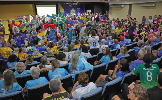 Governo do Tocantins promove abertura da 5ª Final Nacional de Vôlei Adaptado à Melhor Idade, em Palmas 