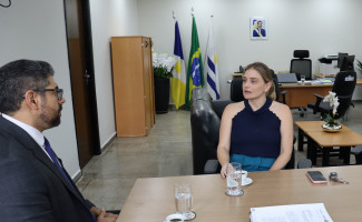 Secretário Bruno Azevedo recebe presidente da Aprosoja e reforça compromisso com a segurança no campo