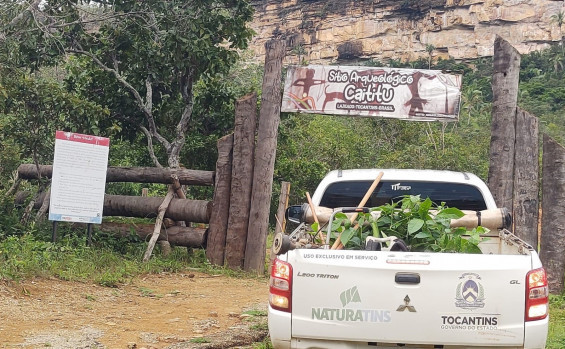 Naturatins promove ações para conservação de sítios arqueológicos na APA Serra do Lajeado