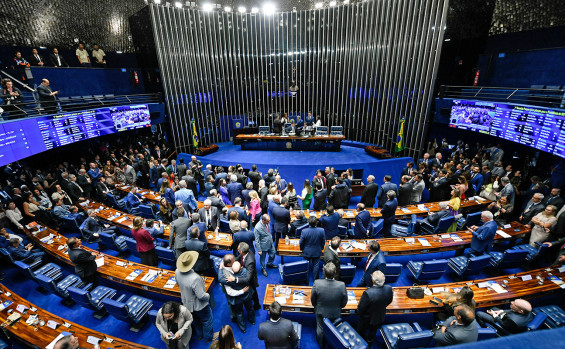 Governador Wanderlei Barbosa prestigia posse da nova Mesa Diretora do Senado Federal, em Brasília 