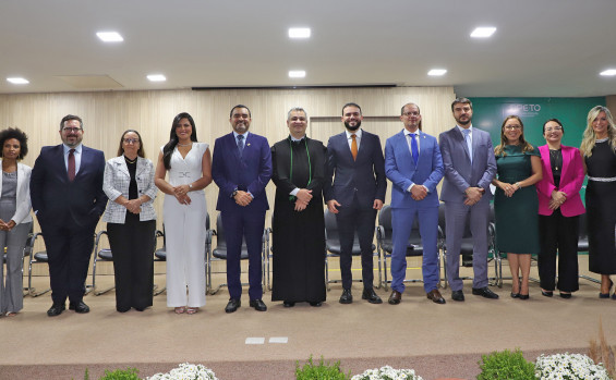 Governador Wanderlei Barbosa destaca parceria entre instituições durante posse do novo defensor público-geral