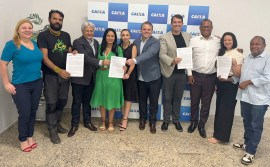 Governo do Tocantins participa de assinatura de contrato para construção de 144 moradias em área doada pelo Estado
