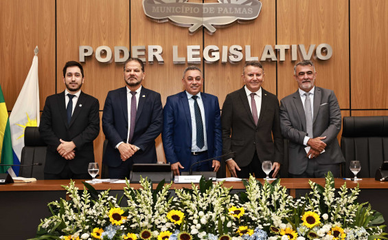 Governo do Tocantins reforça harmonia entre os poderes na abertura do ano legislativo da Câmara de Palmas