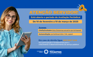 Governo do Tocantins inicia avaliação de servidores concursados