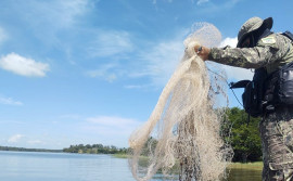 Naturatins reforça ações de fiscalização no estado e apreende mais de 2 mil metros de redes de pesca