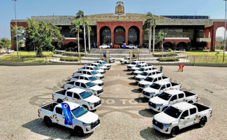 Governador entrega novos veículos para Sefaz e lança Loteria Estadual nesta terça-feira, 18
