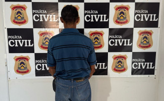 Polícia Civil cumpre mandado de prisão contra homem investigado por homicídio em Araguaçu
