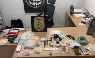 Em Araguaína, Polícia Civil estoura pontos de venda de entorpecentes e prende cinco pessoas em flagrante por tráfico de drogas