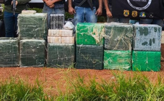 FICCO: Cinco traficantes são presos e cerca de 450kg de cocaína apreendidos após ação conjunta das forças de segurança do Tocantins e de Goiás