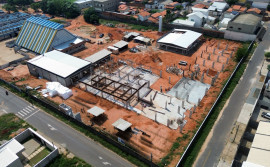 Em Araguaína, Governo do Tocantins acelera obras do Colégio Militar Jorge Humberto Camargo, com entrega prevista para o segundo semestre deste ano
