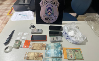 Em Araguatins, Polícia Civil cumpre mandados de busca e prende dois homens por tráfico de drogas 


