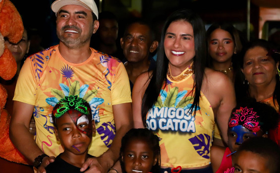 Durante Carnaval, governador Wanderlei Barbosa anuncia construção de praça no povoado de Campo Alegre, em Paranã 