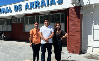 Secretário Carlos Felinto acompanha funcionamento do Hospital Regional de Arraias