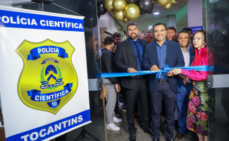 Em Palmas, governador Wanderlei Barbosa inaugura novo Núcleo de Identificação com sistema biométrico avançado
