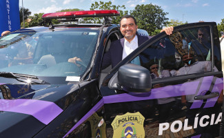 Governador Wanderlei Barbosa entrega mais de 100 veículos para Segurança Pública e moderniza serviço de inteligência da Polícia Civil
