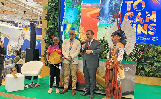 Tocantins se fortalece no turismo internacional com promoção de atrativos locais pela Embratur na Bolsa de Turismo de Lisboa 