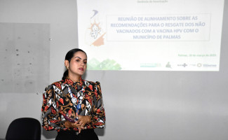 Governo do Tocantins e município de Palmas alinham  estratégia de resgate de adolescentes não vacinados contra HPV