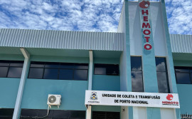 Saúde informa ampliação do atendimento no Hemocentro de Porto Nacional