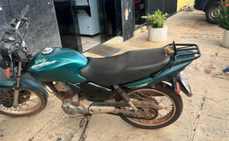 Em Palmas, Polícia Civil recupera motocicleta furtada no Distrito de Taquaruçu 
