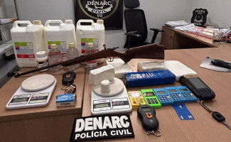 Operação Narke: Polícia Civil prende dois homens por tráfico de drogas e posse ilegal de armas de fogo em Araguaína