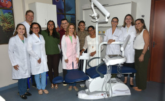HGP recebe nova cadeira odontológica e beneficia  crianças especiais atendidas no serviço