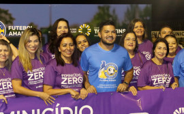 Governo do Estado lança campanha pelo Feminicídio Zero durante abertura da 4ª edição do Copão Tocantins de Futebol Amador
