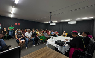 Hospital Regional de Augustinópolis recebe visita pastoral do Bispo da Diocese de Tocantinópolis