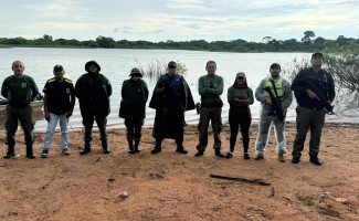 Polícia Civil do Tocantins participa de operação contra extração ilegal de madeira na Ilha do Bananal