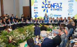 Governador Wanderlei Barbosa destaca compromisso com transparência fiscal em debate sobre reforma tributária no encontro do Confaz, em Palmas