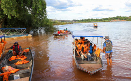 Governo do Tocantins renova travessia gratuita entre Aguiarnópolis e Estreito por mais três meses
