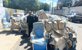 SES-TO entrega novas poltronas ao Hospital Regional de Porto Nacional
