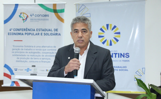 Com o apoio do Governo do Tocantins, 4ª Conferência Estadual de Economia Popular e Solidária é realizada em Palmas
