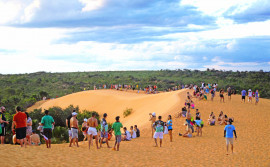 Naturatins registra a visita de mais de mil turistas às Dunas do Parque Estadual do Jalapão no feriado prolongado do Dia do Trabalhador