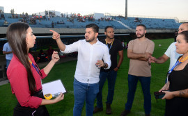 Governo do Tocantins realiza vistorias técnicas no estádio Nilton Santos