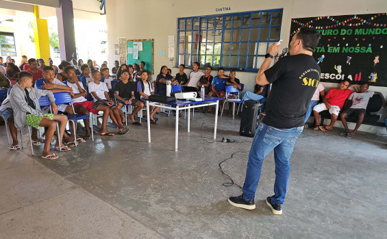 Polícia Civil do Tocantins realiza ações educativas para alunos de escolas públicas da região do Jalapão