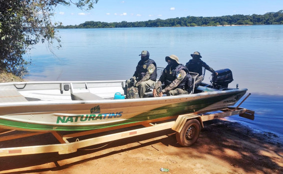 Naturatins intensifica fiscalização e apreende mais de 6 mil metros de redes de pesca e 84 kg de pescado no Tocantins
