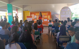 Operação Caminhos Seguros: Polícia Civil do Tocantins realiza palestra educativa em escola da zona rural de Arraias 