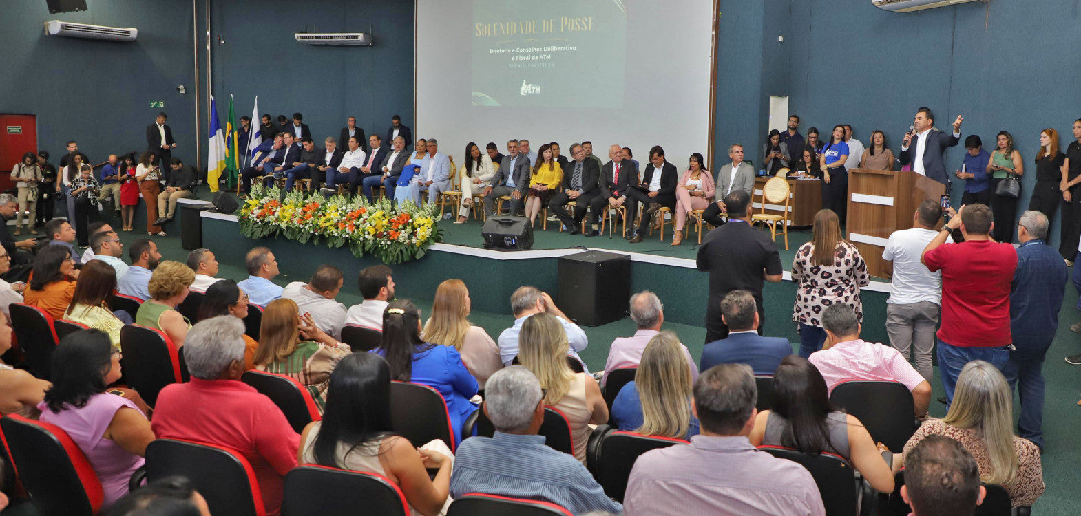Governador Wanderlei Barbosa reforça compromisso na atuação municipalista durante posse da nova diretoria da ATM