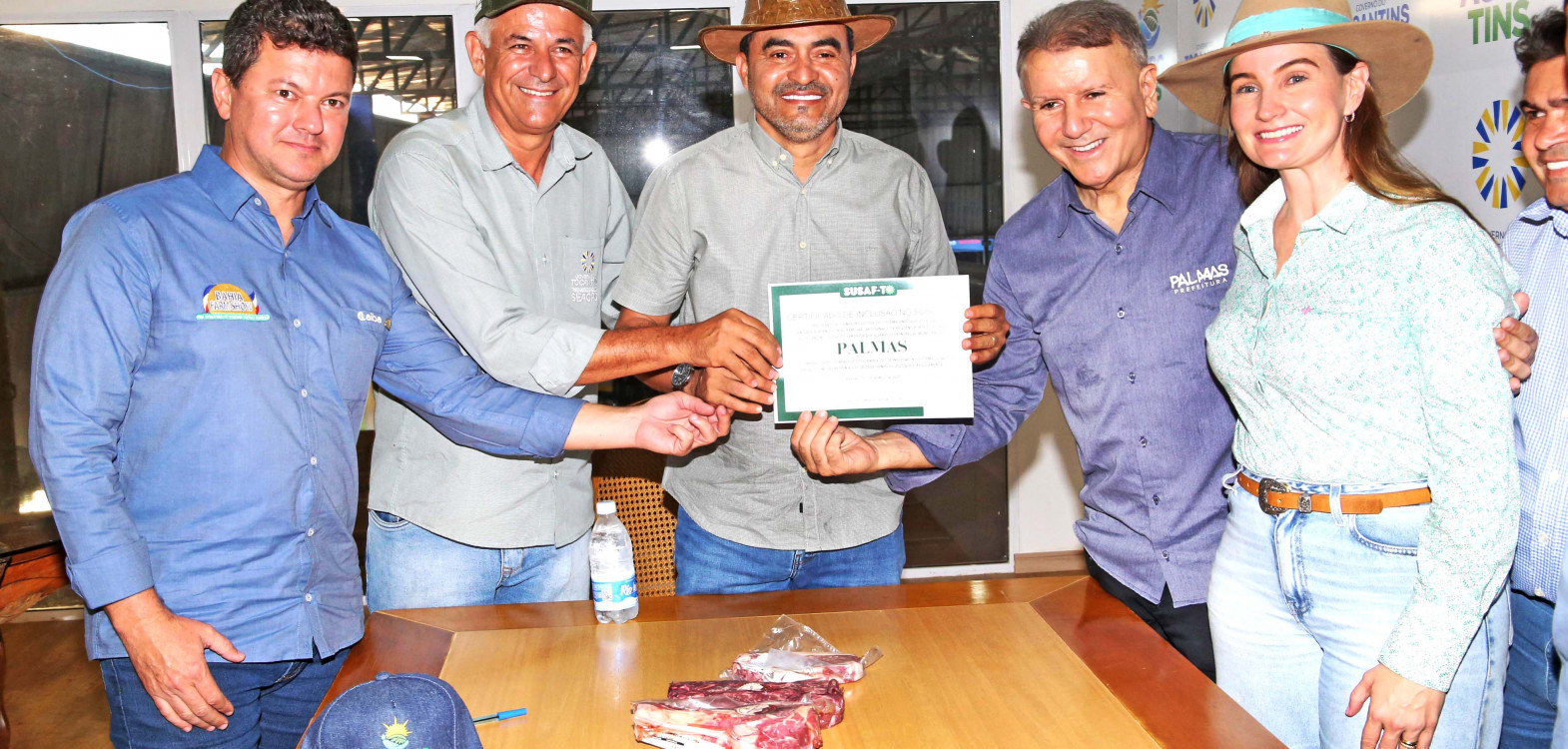 Governador Wanderlei Barbosa assinou a adesão de Palmas ao Susaf/TO durante a Agrotins 25 anos
