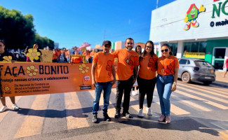 No âmbito da Operação Caminhos Seguros, Polícia Civil do Tocantins participa da Caminhada Faça Bonito em Colinas 