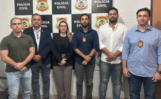 Delegados da Polícia Civil se reúnem com a nova Promotora de Justiça da Comarca de Paraíso do Tocantins