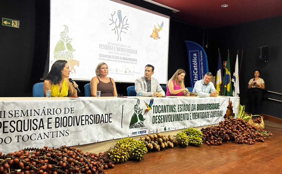 Naturatins promove Seminário de Pesquisa e Biodiversidade do Tocantins, com foco no desenvolvimento e na identidade cultural do estado
