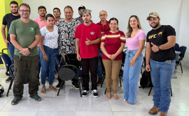 Governo do Tocantins capacita trabalhadores de Luzimangues em mapeamento agropecuário com drones