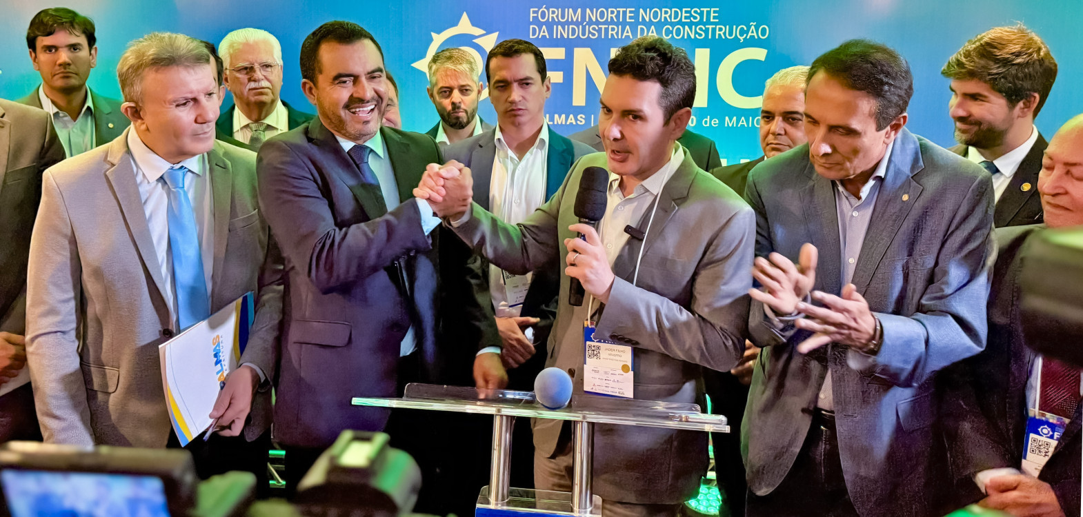 Em Fórum, governador Wanderlei Barbosa reforça parceria com ministro Jader Filho para fortalecer políticas de habitação no Tocantins