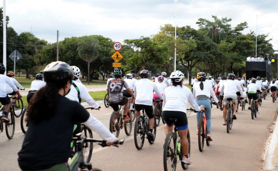 Maio Amarelo: passeio ciclístico do Detran/TO reúne mais de 500 participantes em prol de um trânsito seguro